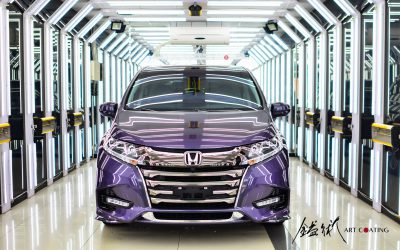 Honda 本田 Odyssey 紫色