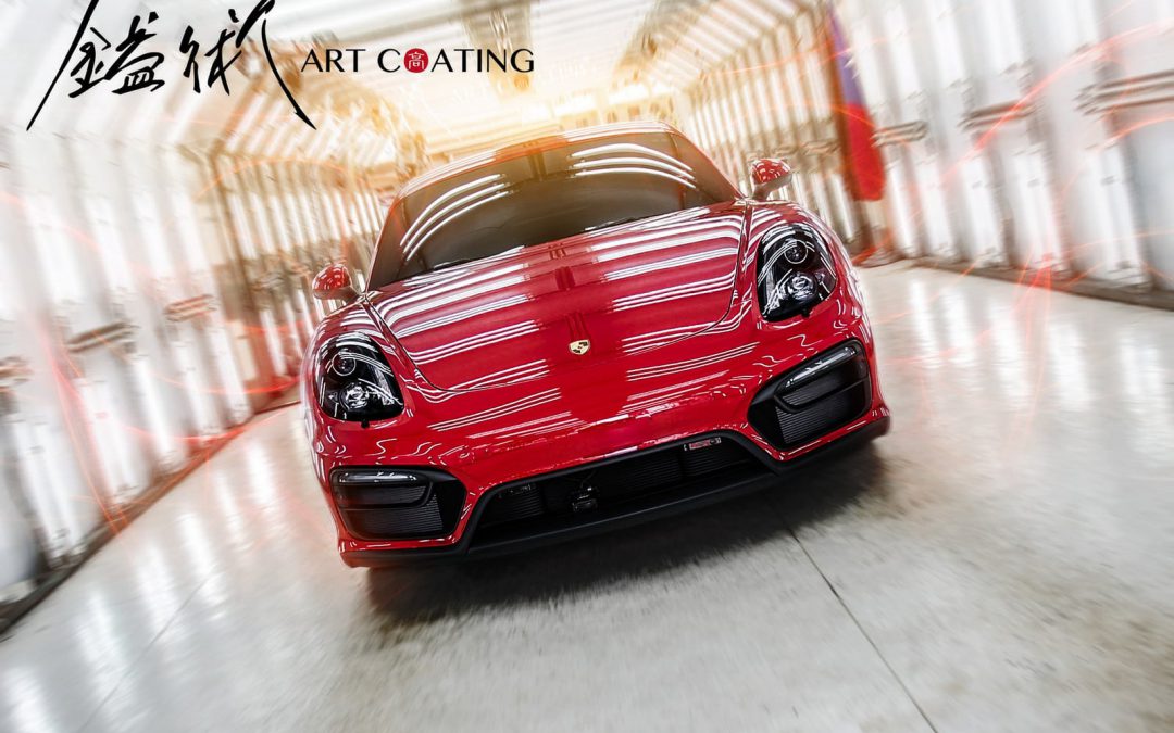 Porsche 保時捷 Cayman GTS 紅色